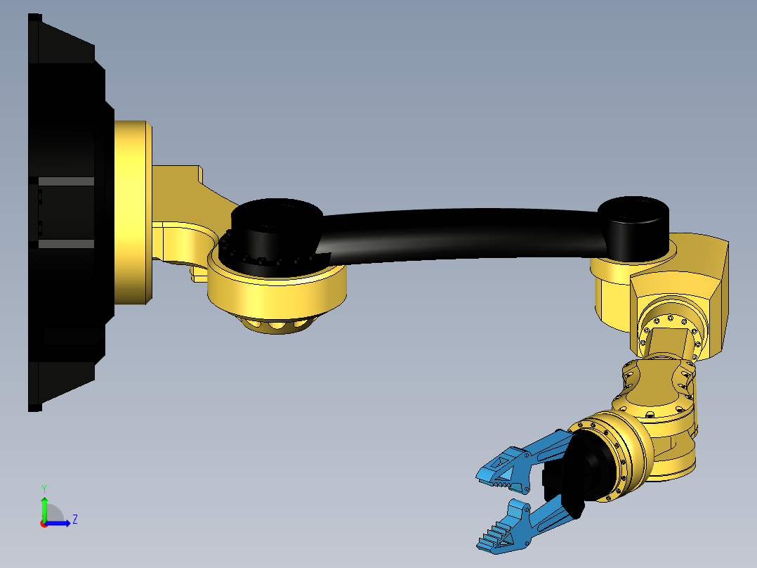 ndustrial-robo-hand左视图