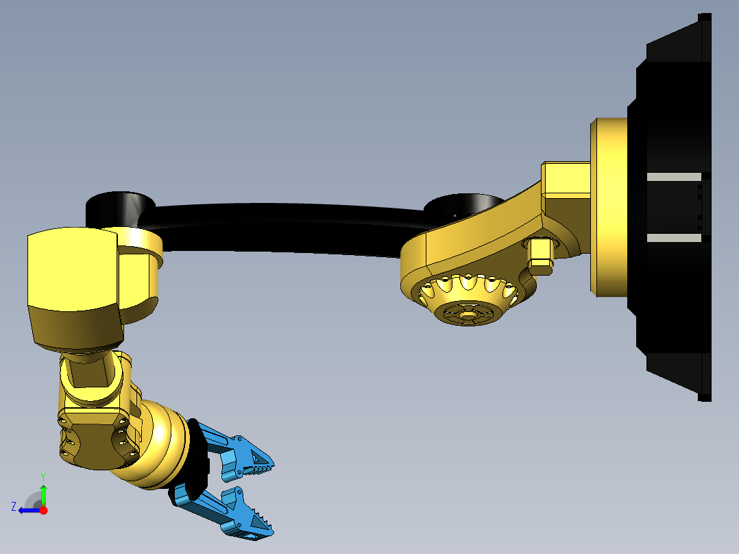 ndustrial-robo-hand右视图
