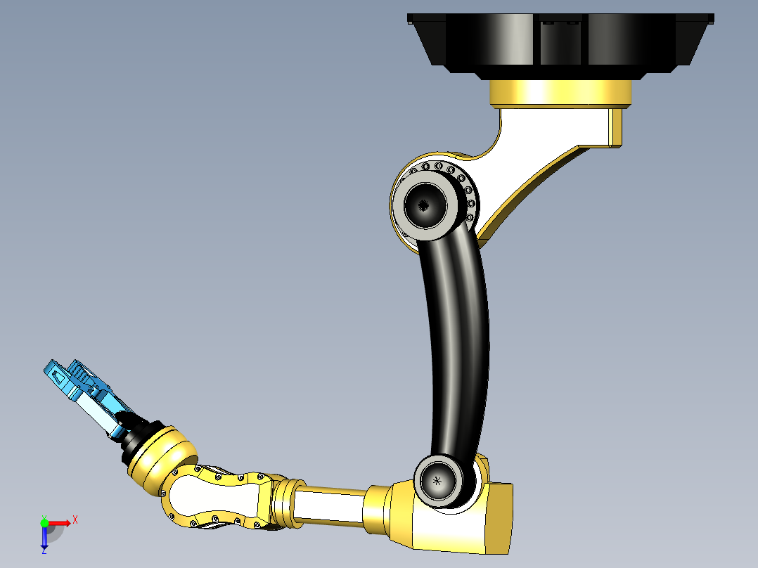 ndustrial-robo-hand俯视图