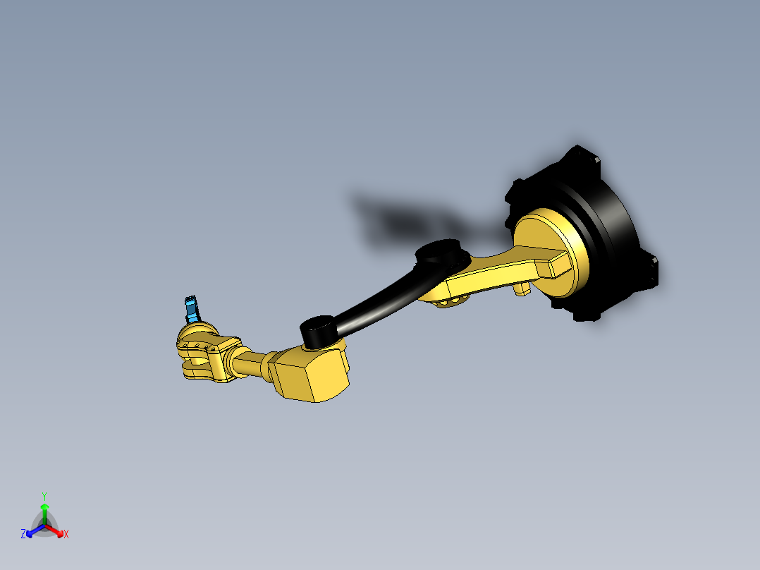 ndustrial-robo-hand正等轴测图