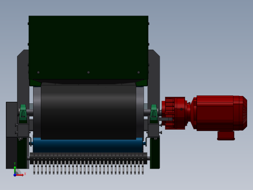 散货装船机固定皮带机设计(sw12+cad+说明书)前视缩略图
