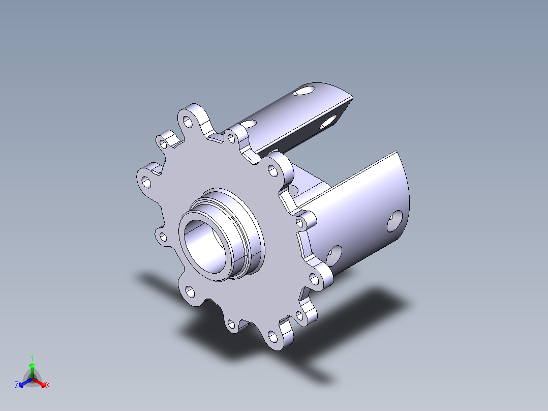 托森差速器齿轮支架