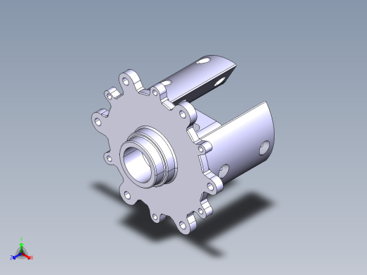 托森差速器齿轮支架