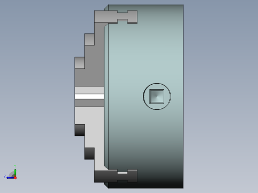 三抓卡盘右视缩略图