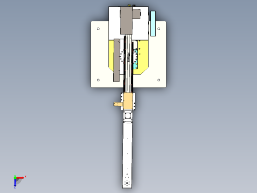 三轴机器手俯视缩略图