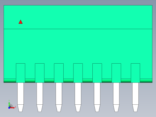 DEGSON 15EDG 系列 2.5mm 接线端子包-15EDGVC-2.5-07P-14-00AH前视缩略图