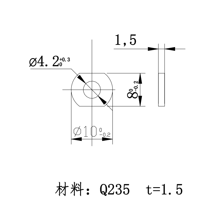 E1047-垫圈硬质合金连续冲裁模CADCAPPCAM设计CAD+说明书