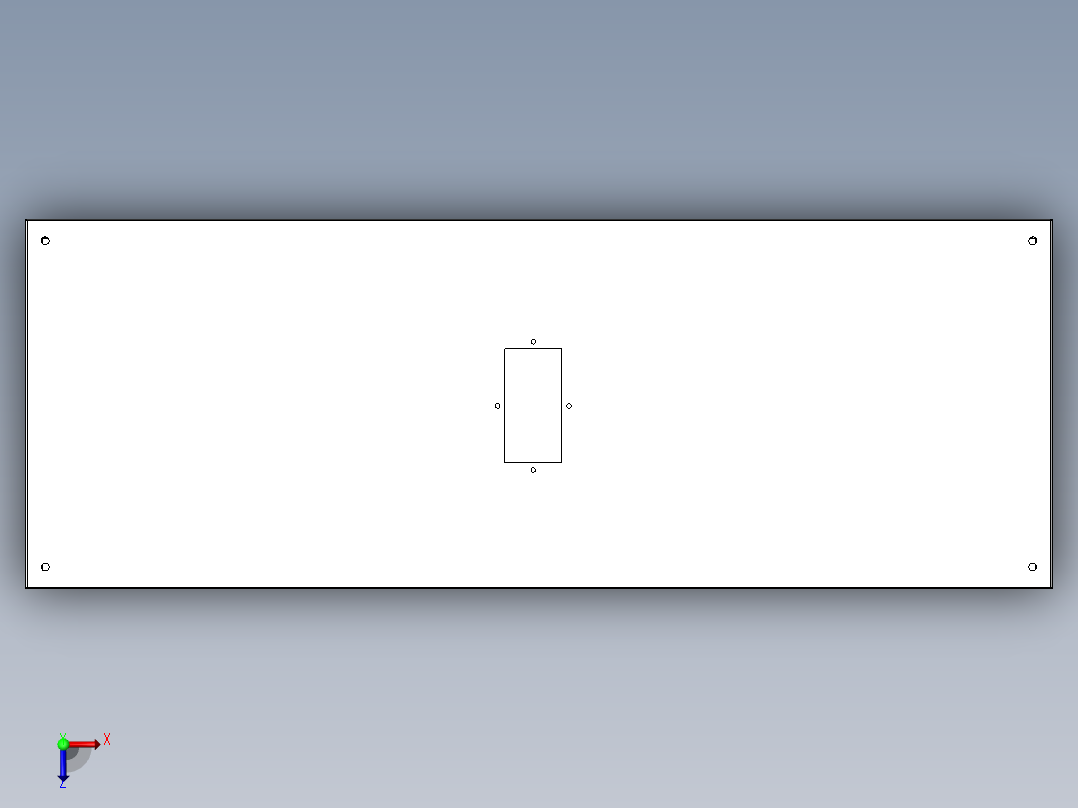 威图电柜俯视图