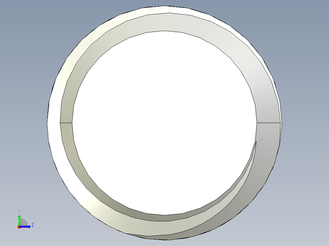 DIN 913-ISO 4026 固定螺钉-M8 L=40.STEP左视图