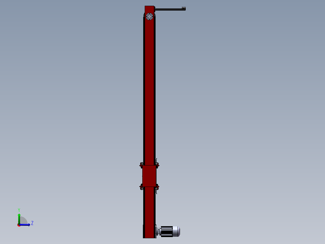 起升机构左视图