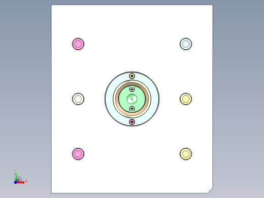 DTW095A灯头固定圈前视缩略图