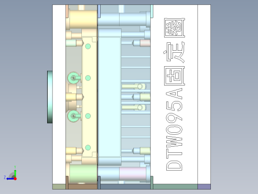 DTW095A灯头固定圈右视缩略图