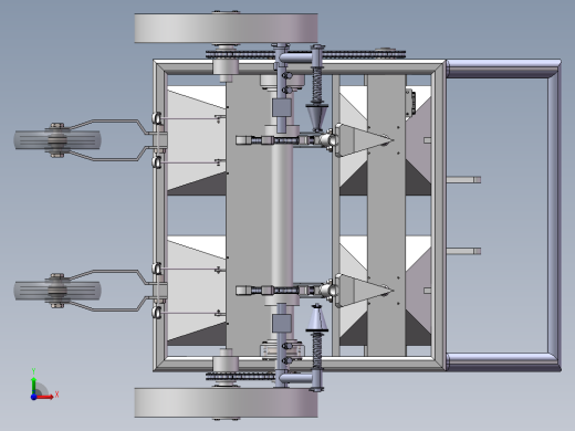 马铃薯覆膜播种机前视缩略图