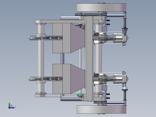 马铃薯覆膜播种机左视缩略图