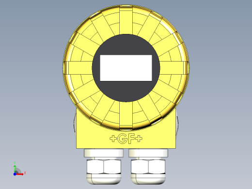 超声波设备-TRANSMITTER-RANGE-6m-19.7ft-PVDF-BODY-4-20mA-2-WIRE-HART-ATEX-NPT-THREAD前视缩略图