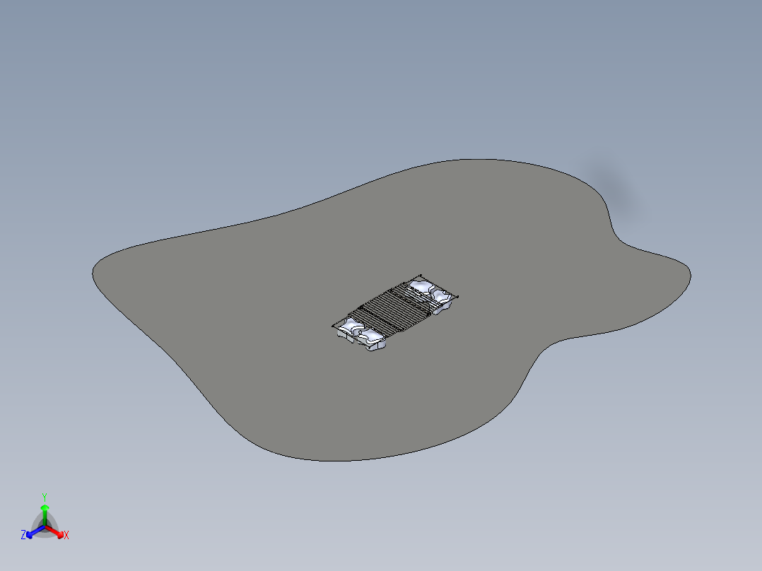 线控野营烧烤3正等轴测图
