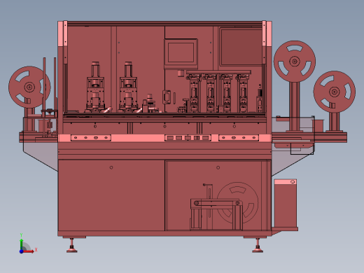 银行卡开槽植芯片机前视缩略图