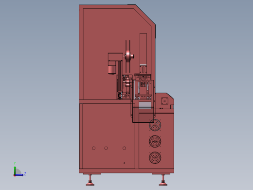 银行卡开槽植芯片机左视缩略图
