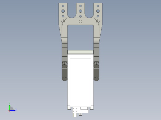 德克斯TUNKERS气缸数模V_80_1_A10A11A12A40A41A42_T12左视缩略图
