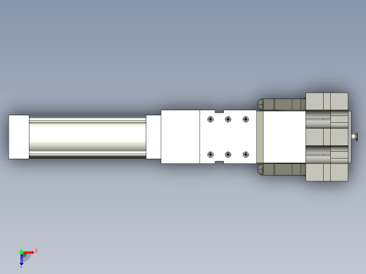 德克斯TUNKERS气缸数模V_80_1_A10A11A12A40A41A42_T12俯视缩略图