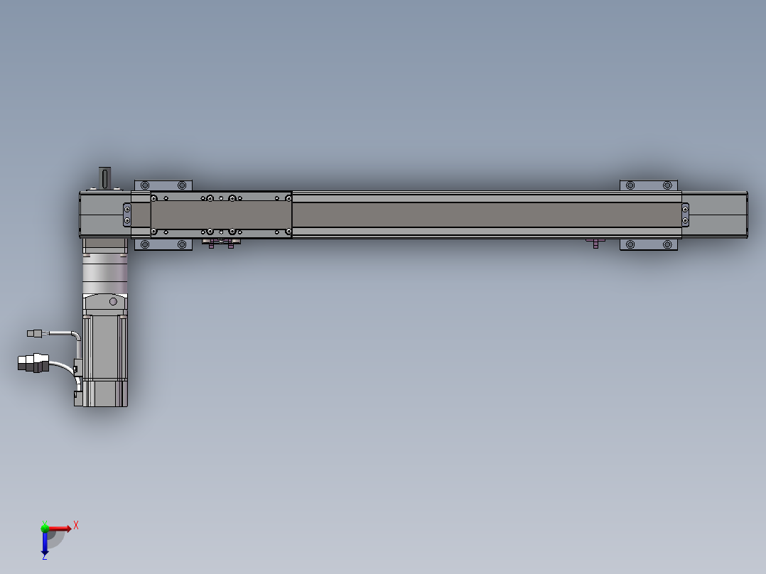 欧规同步带GTB65-CLT-400W俯视图