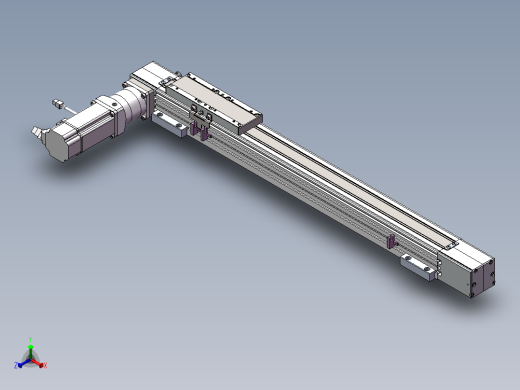 欧规同步带GTB65-CLT-400W正等轴测缩略图