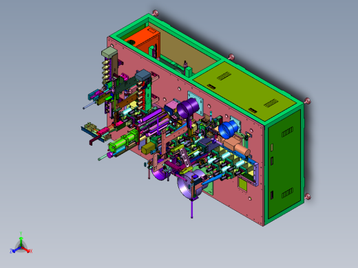 圆筒直流马达磁瓦轴承装配线