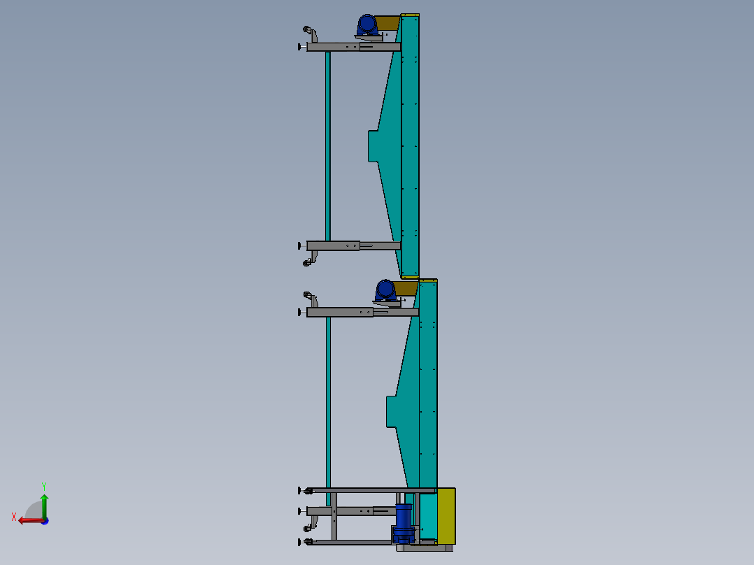 CONVEYOR SYSTEM后视图