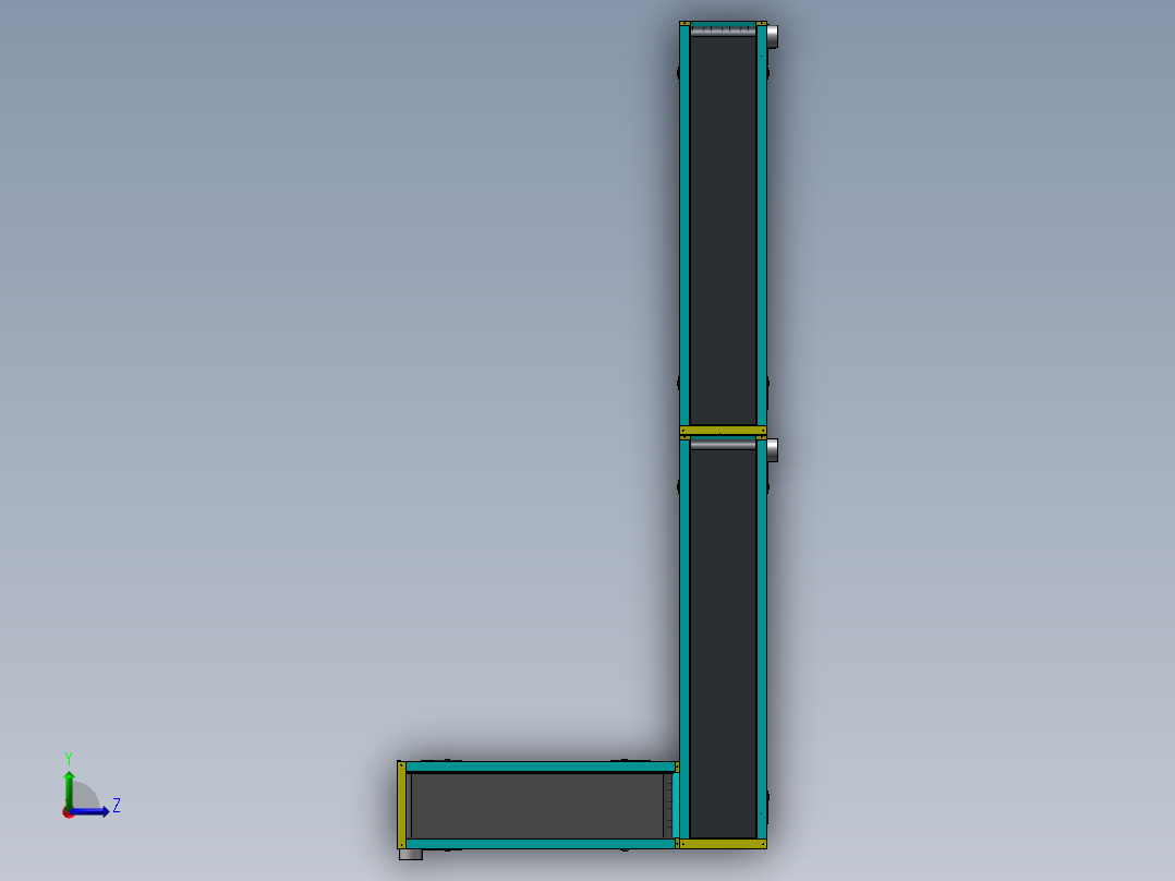 CONVEYOR SYSTEM左视图