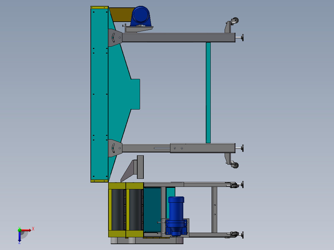 CONVEYOR SYSTEM俯视图