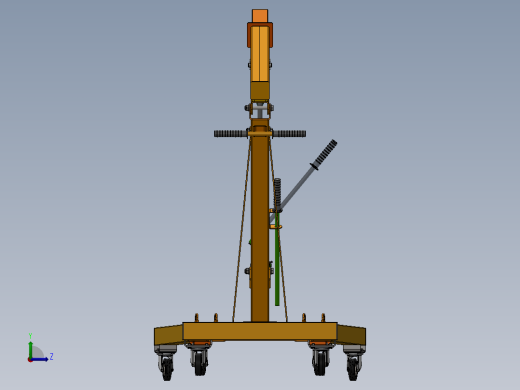 guincho移动式液压提升机计左视缩略图
