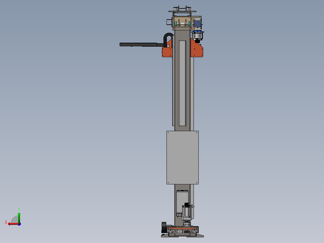 双立柱堆垛机1294635后视图