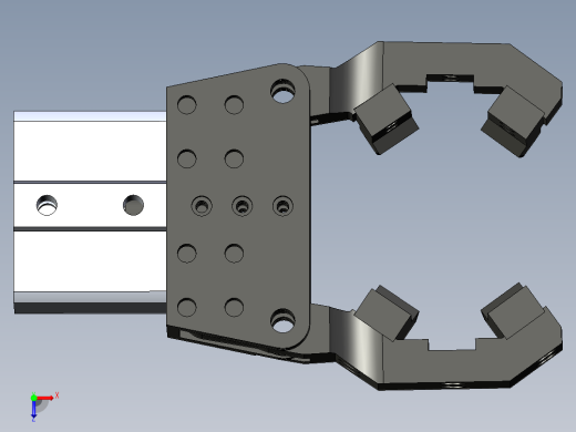 气动爪CJES-7俯视缩略图