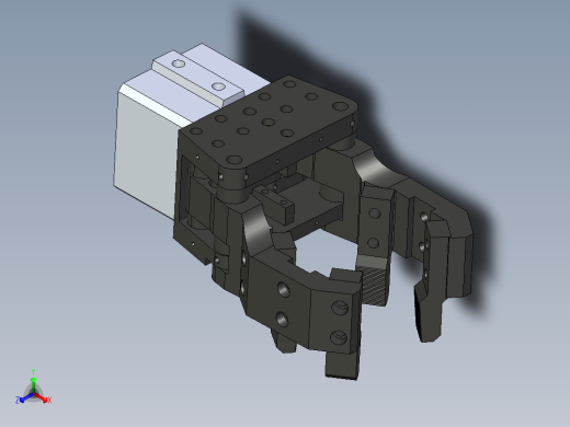 气动爪CJES-7正等轴测缩略图
