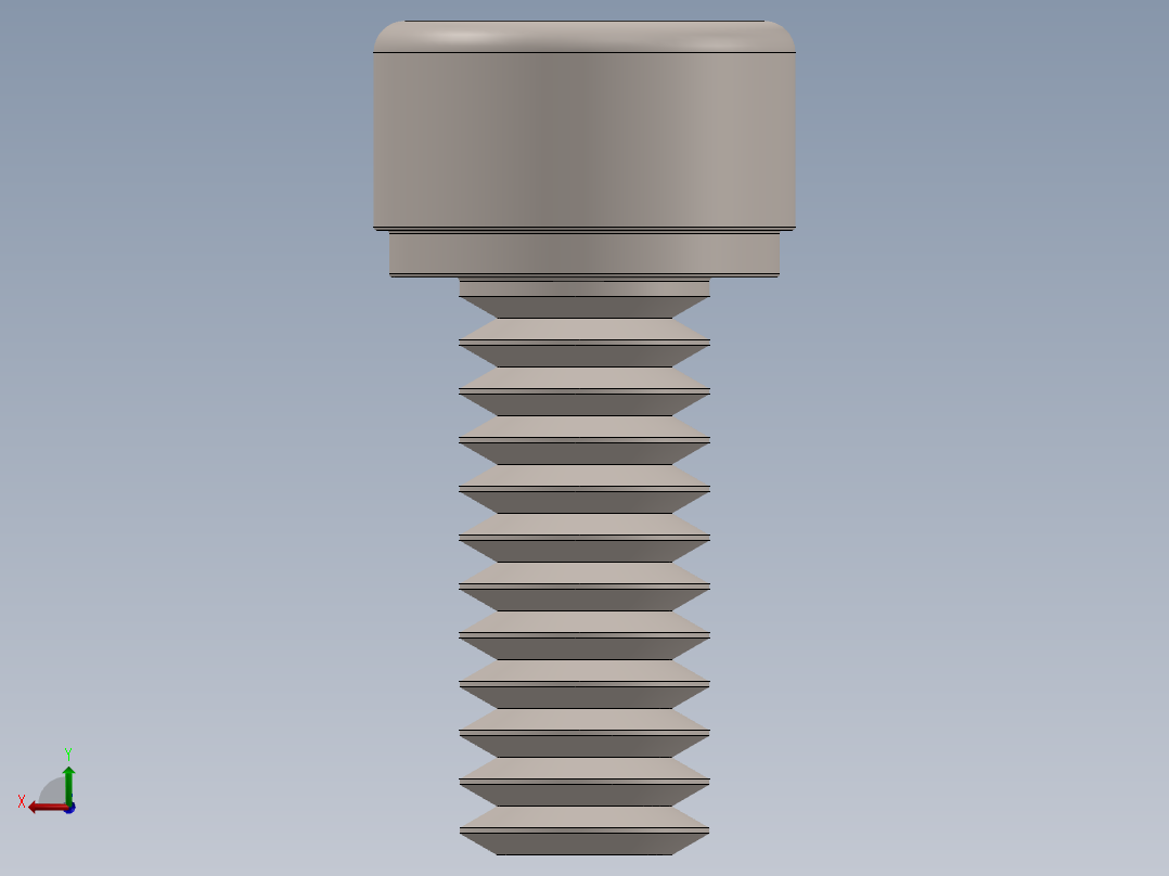 紧固件-No.8-32 Socked Head NOT DONE后视图
