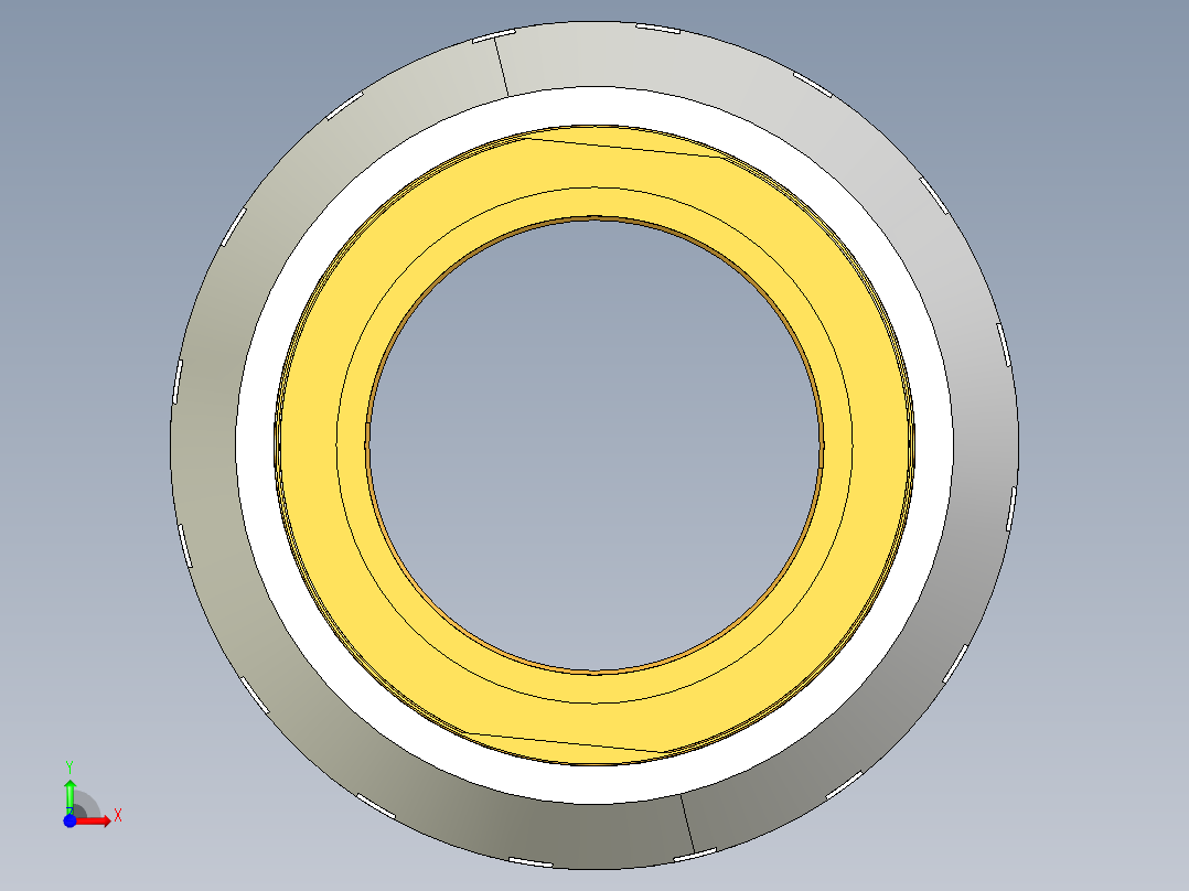 6BIFOC 适配器会在PVC-U 黄铜溶剂焊接插座D和BSP螺纹黄铜母端R O型圈橡胶前视图