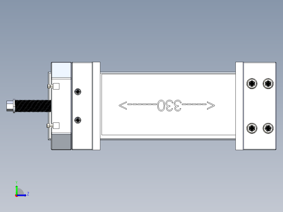 数控门吉尼 300左视图