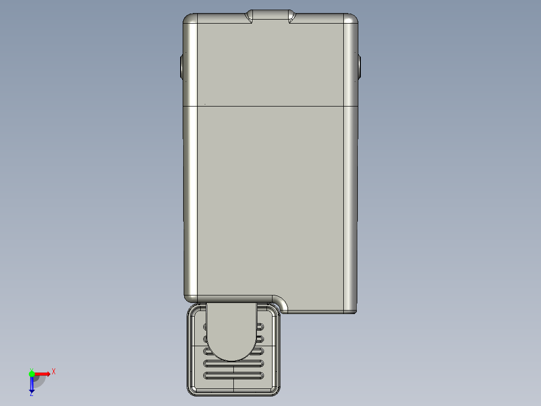 台式免安装净饮机俯视图