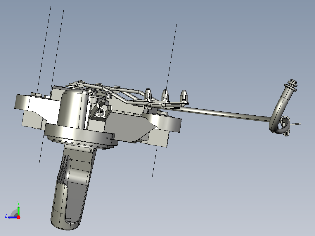 特斯拉汽车车门隐藏式外拉手592816==30右视图