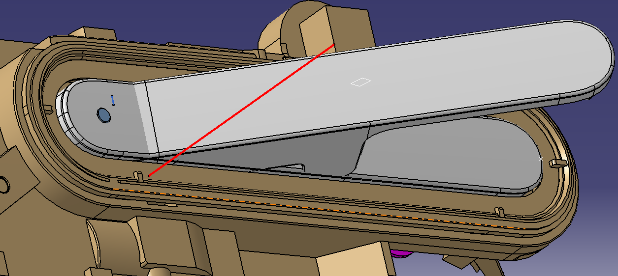 特斯拉汽车车门隐藏式外拉手592816==30