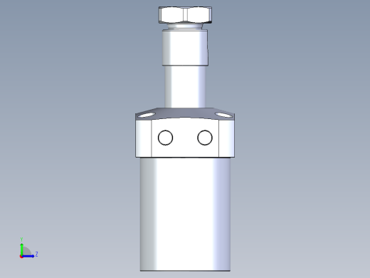 KOSMEKLHA0550-SR-Q15多系列多零件图纸模型左视缩略图