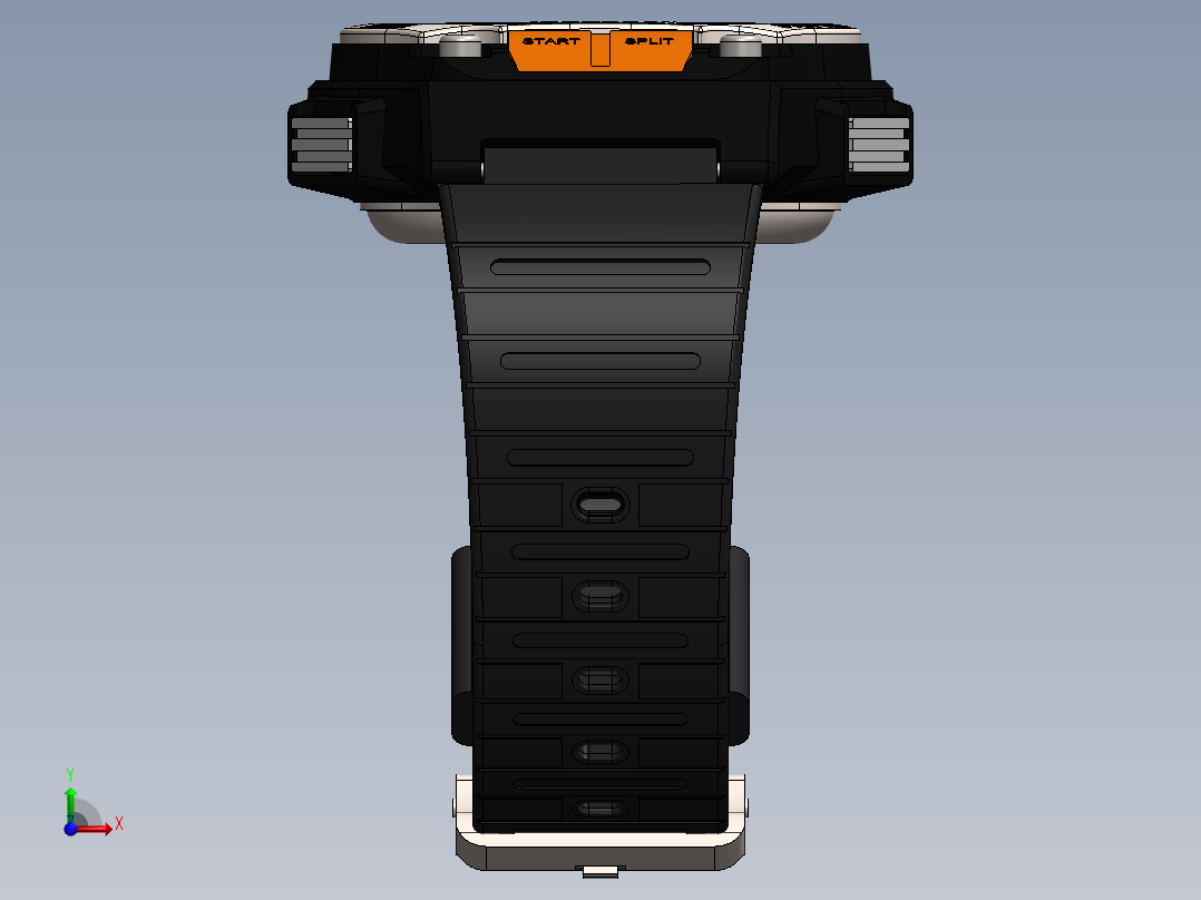 铁人计时表前视图