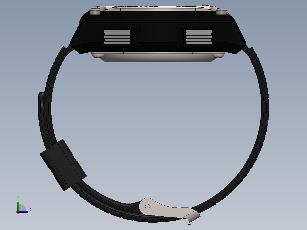 铁人计时表左视图