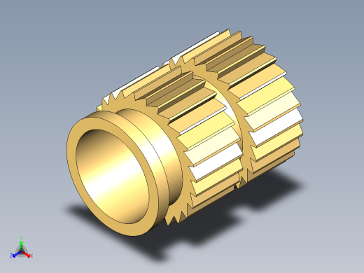 镶嵌铜螺母注塑用模型M2.5到M5