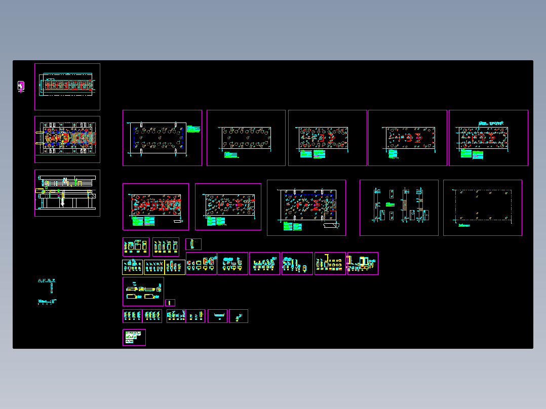不锈钢电池保持压盖连续冲压模下料模具设计