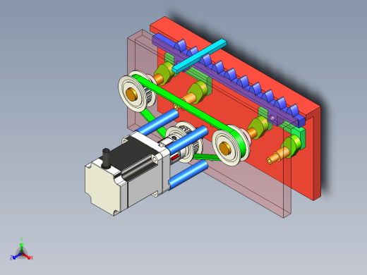 一种水平搬运机构的设计