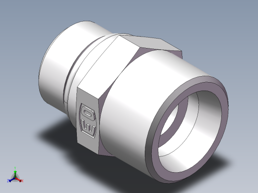 美制O圈密封接头、1DO-24-08
