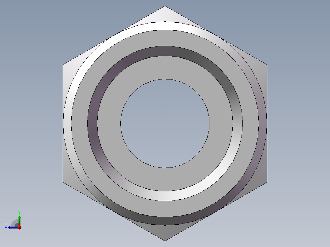 美制O圈密封接头、1DO-24-08右视图