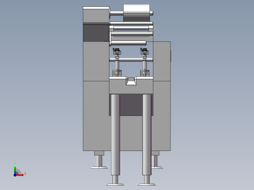肥皂包装机前视缩略图