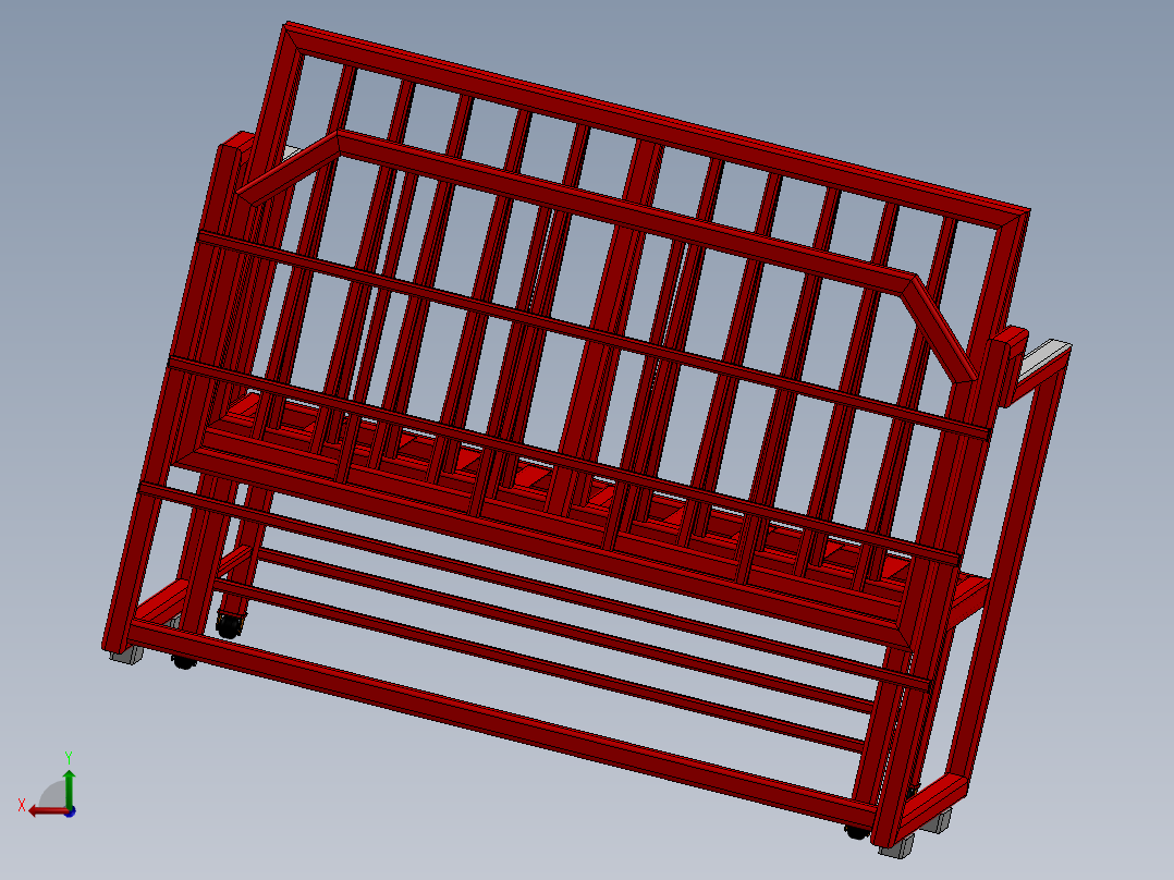 二合一（床和书桌）后视图